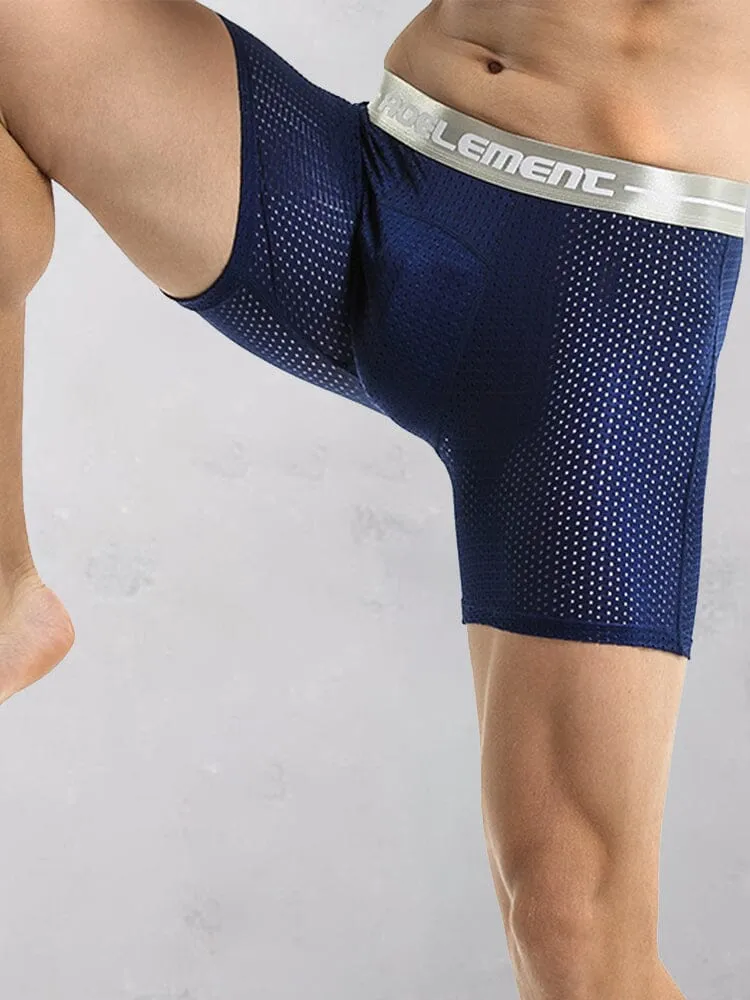 3-Pack Athletic Breathable Boxer Briefs