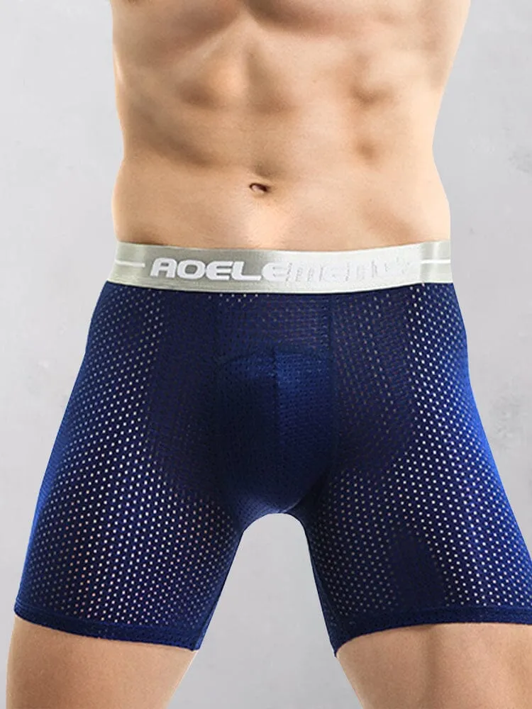 3-Pack Athletic Breathable Boxer Briefs