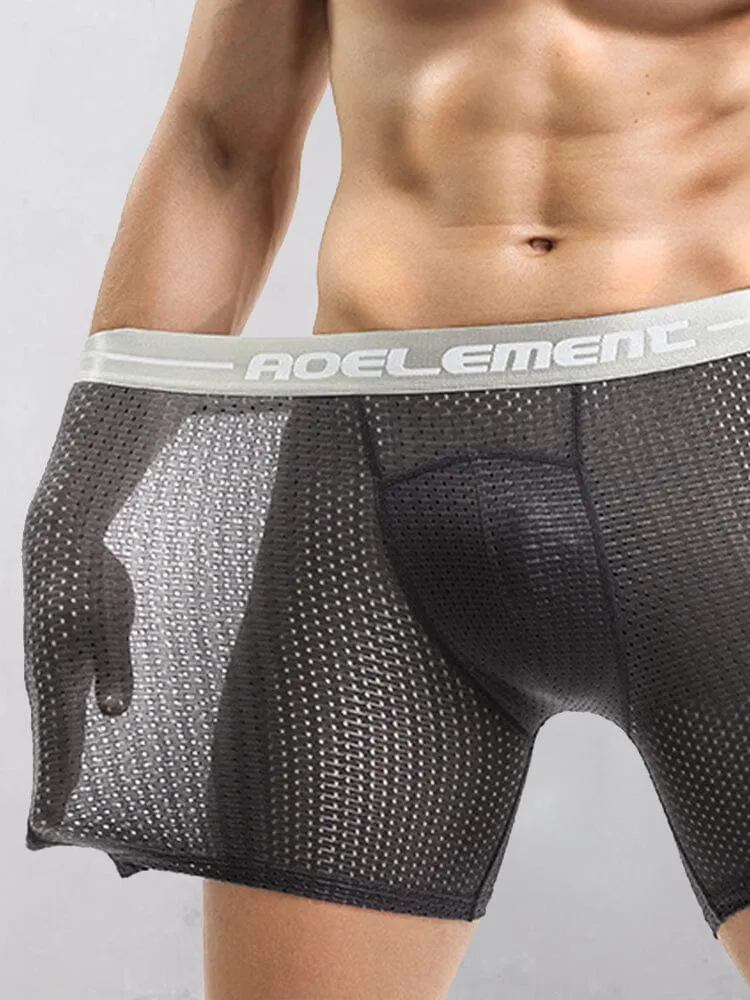 3-Pack Athletic Breathable Boxer Briefs