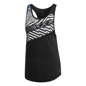 Adidas Paris Black Womens Tennis Tank Top