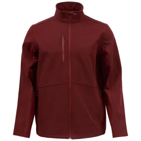 BAW Men's Maroon Softshell Jacket