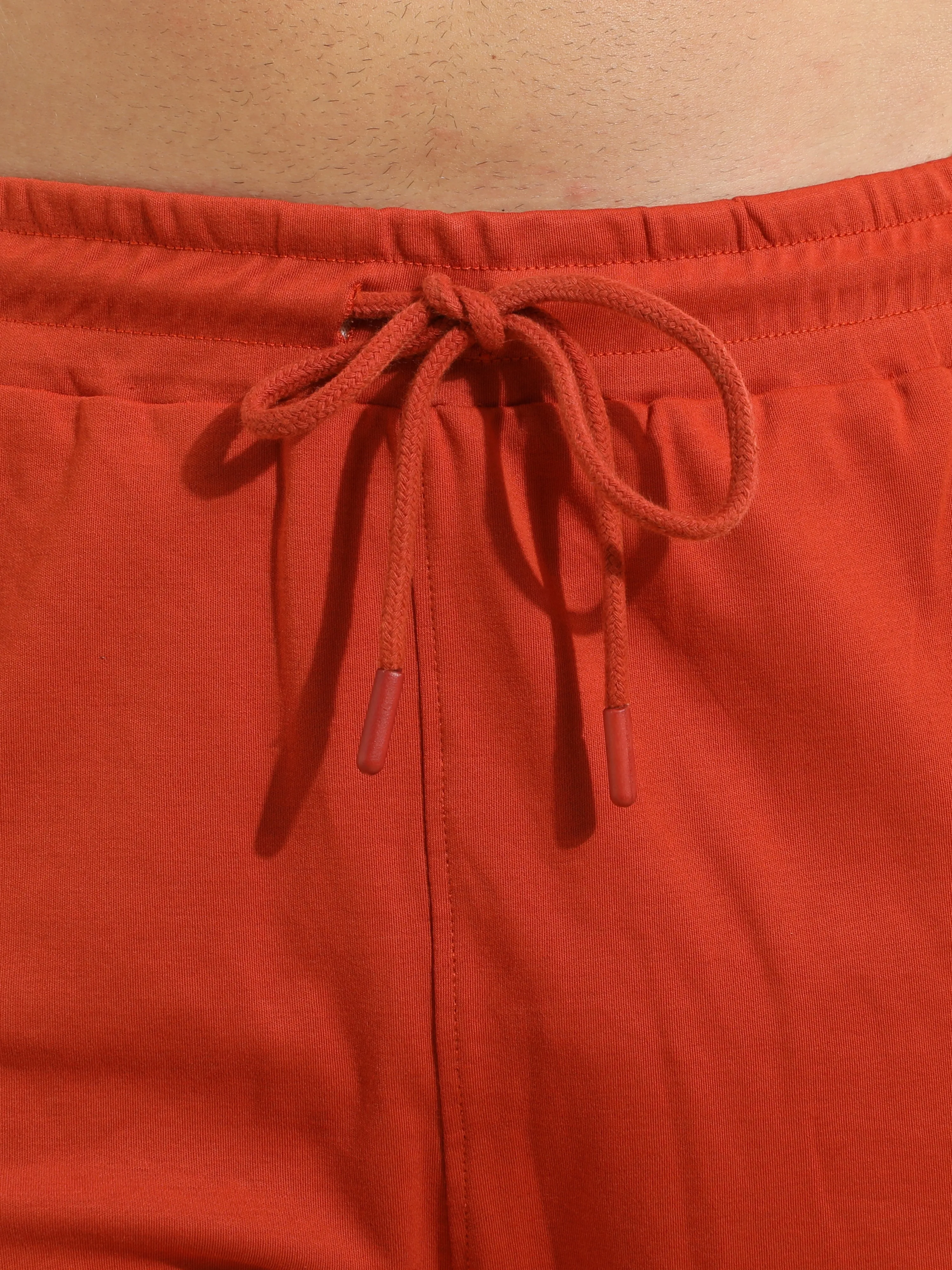 Bronze Cotton Shorts