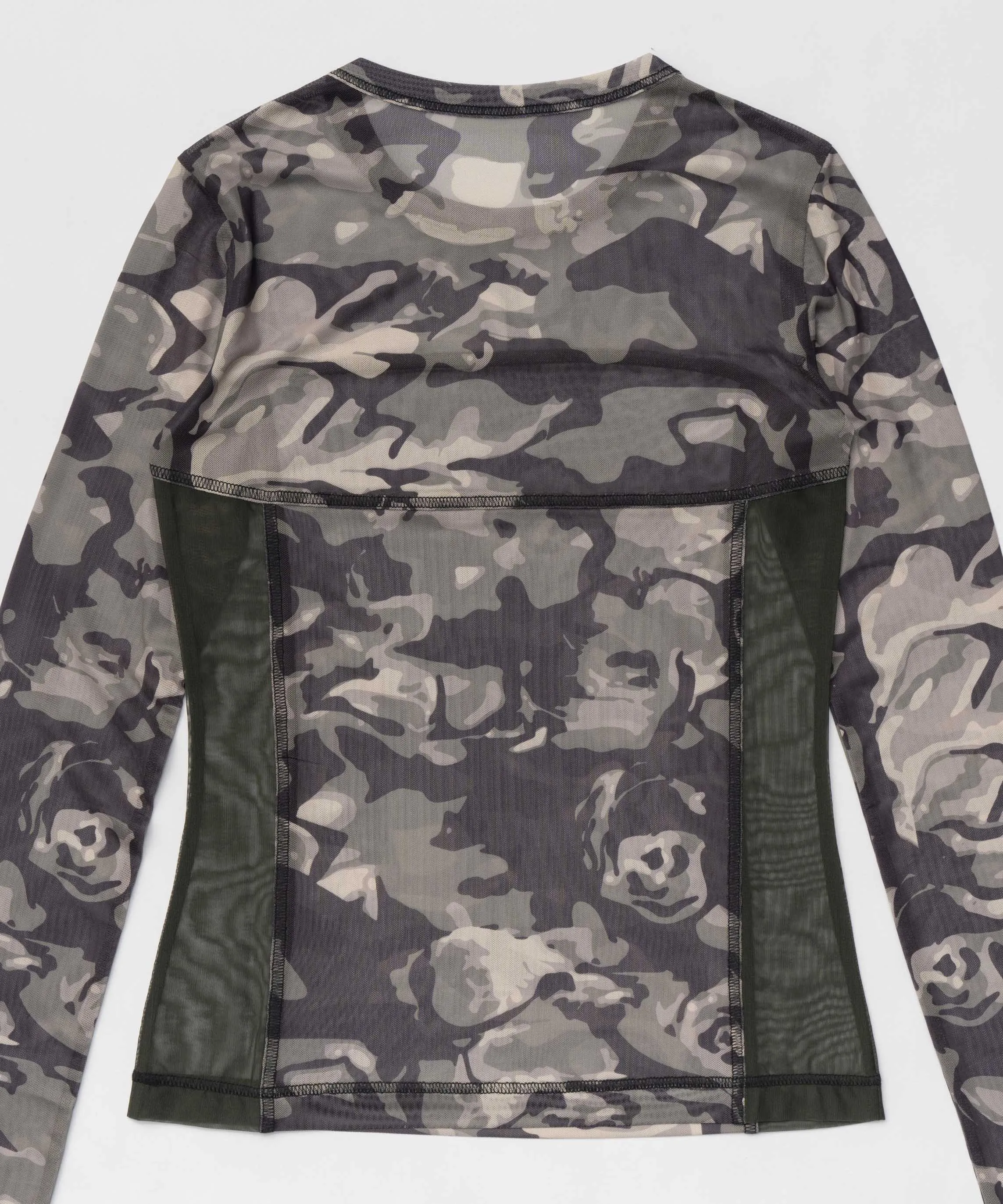 Camouflage Mesh Fabric Inner Tops