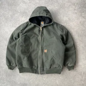 Carhartt 2008 J130 Active heavyweight hooded jacket (XL)