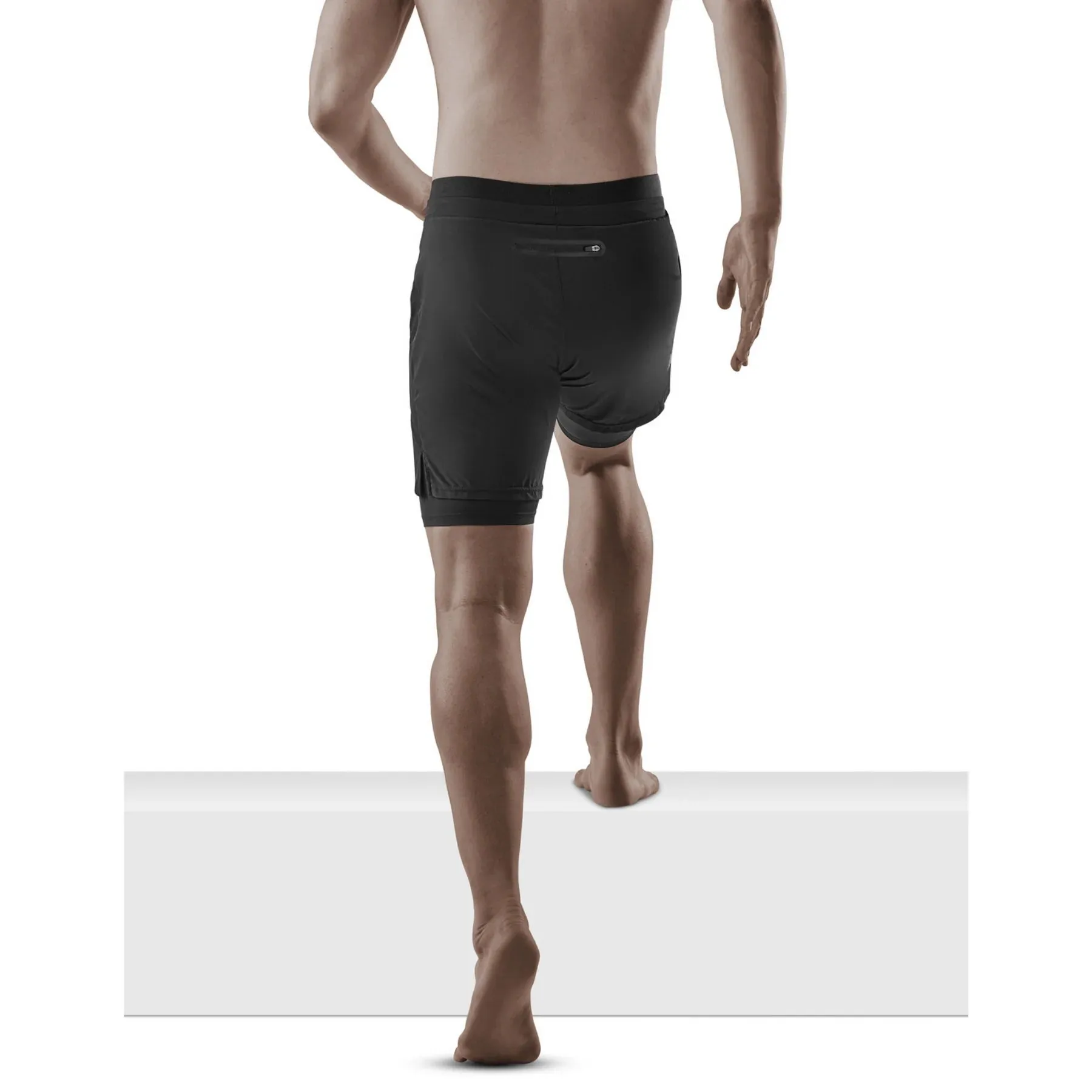 CEP | 2-in-1 Training Shorts | Men's | Black