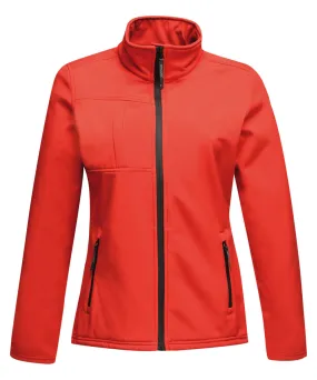 Classic Red/Black - Women's Octagon II printable 3-layer membrane softshell