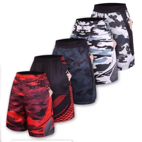 CrossFit Men Fitness Running Shorts Workout Training