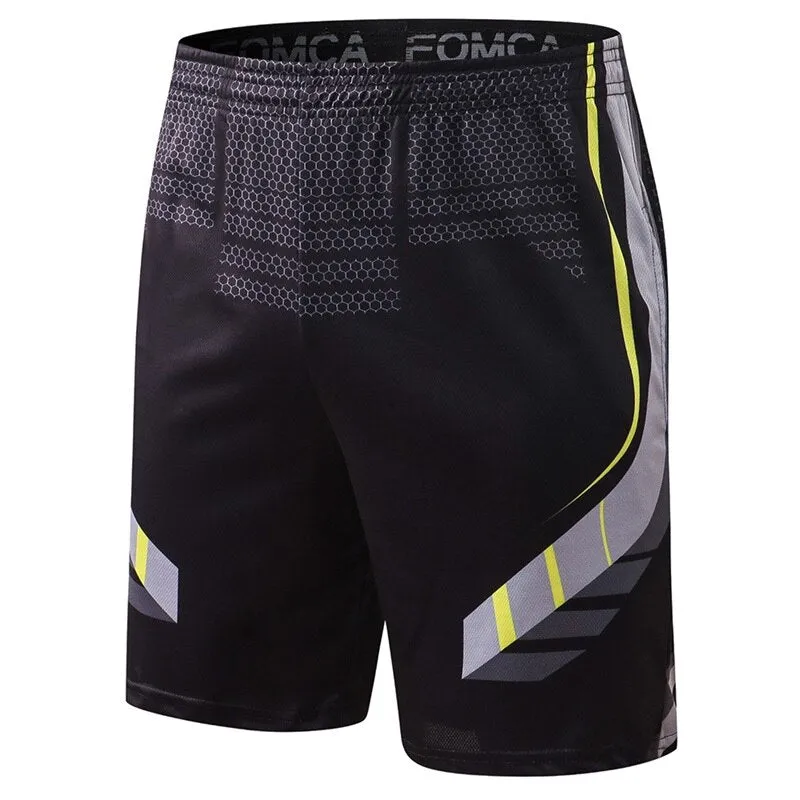 CrossFit Men Fitness Running Shorts Workout Training