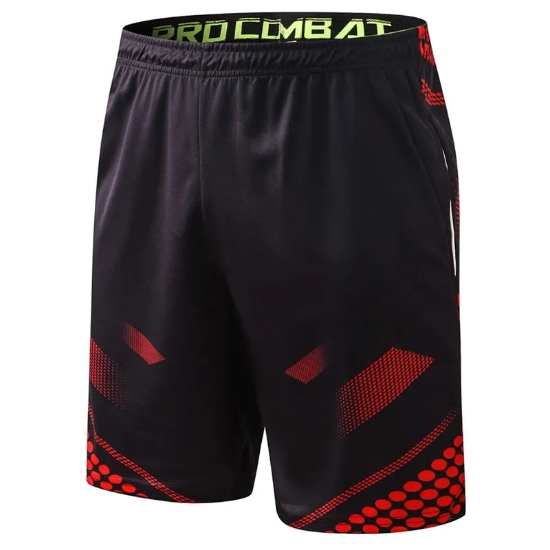 CrossFit Men Fitness Running Shorts Workout Training