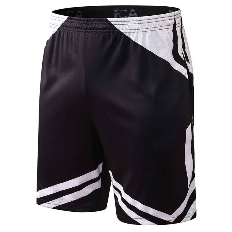 CrossFit Men Fitness Running Shorts Workout Training