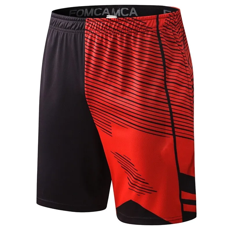 CrossFit Men Fitness Running Shorts Workout Training