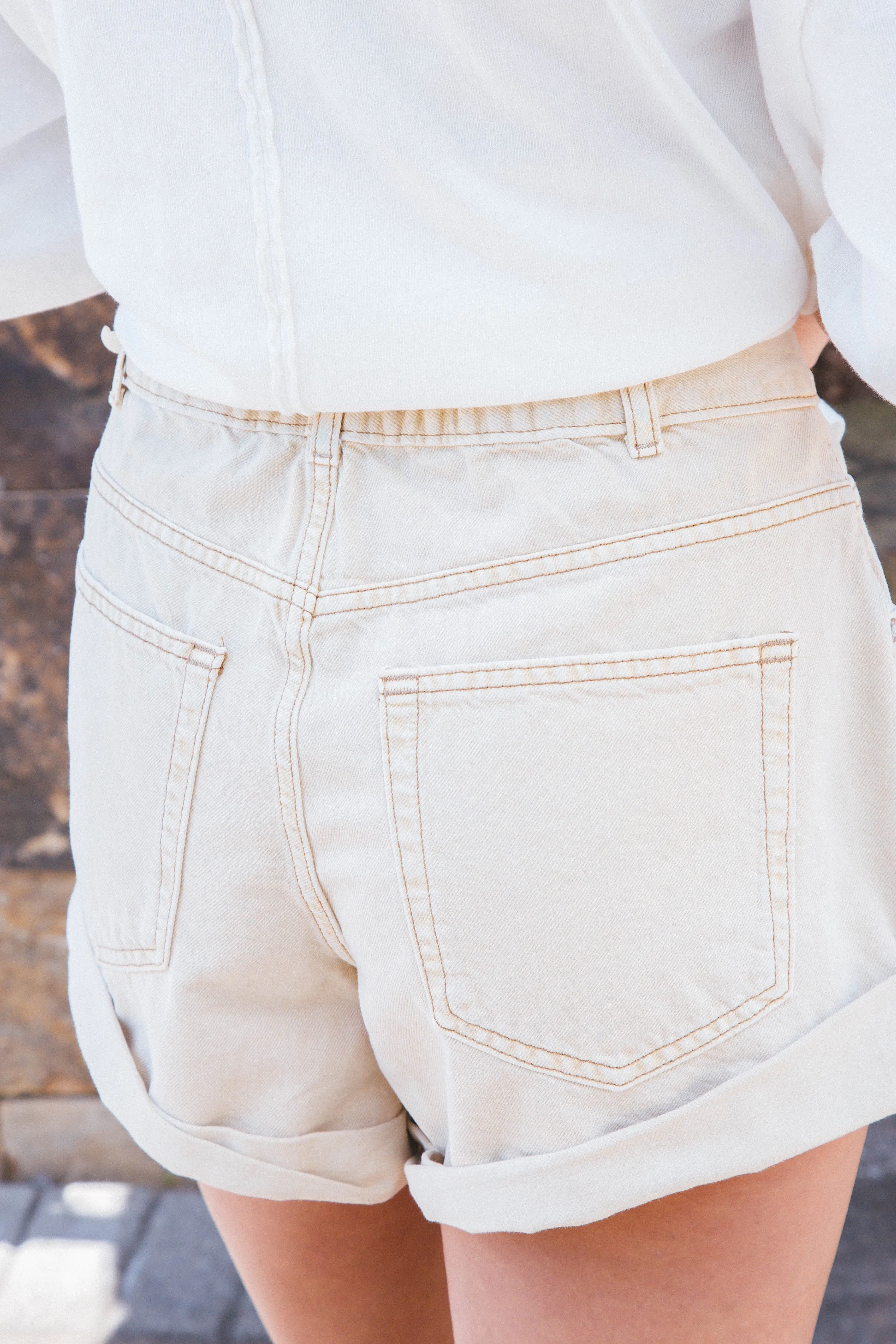 Danni Shorts, Ecru | Free People