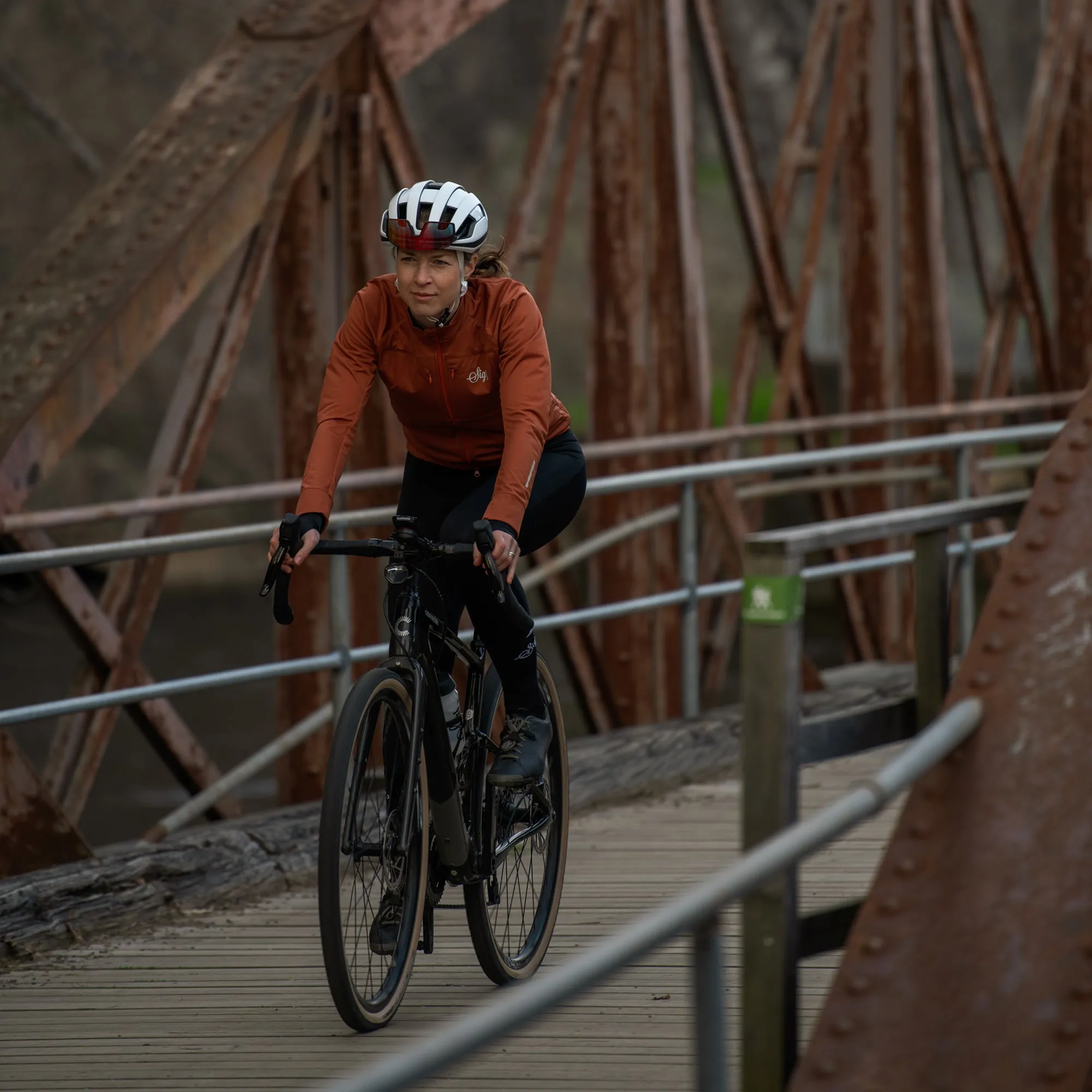 Gotlandsleden Tour Women's Brown Merino Softshell Jacket