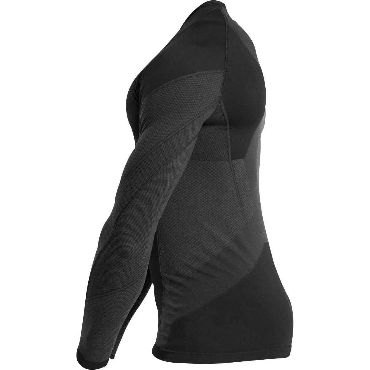 Gymshark Seamless Lifting Long Sleeve Mens Training Top - Black