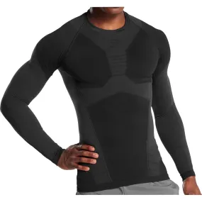 Gymshark Seamless Lifting Long Sleeve Mens Training Top - Black