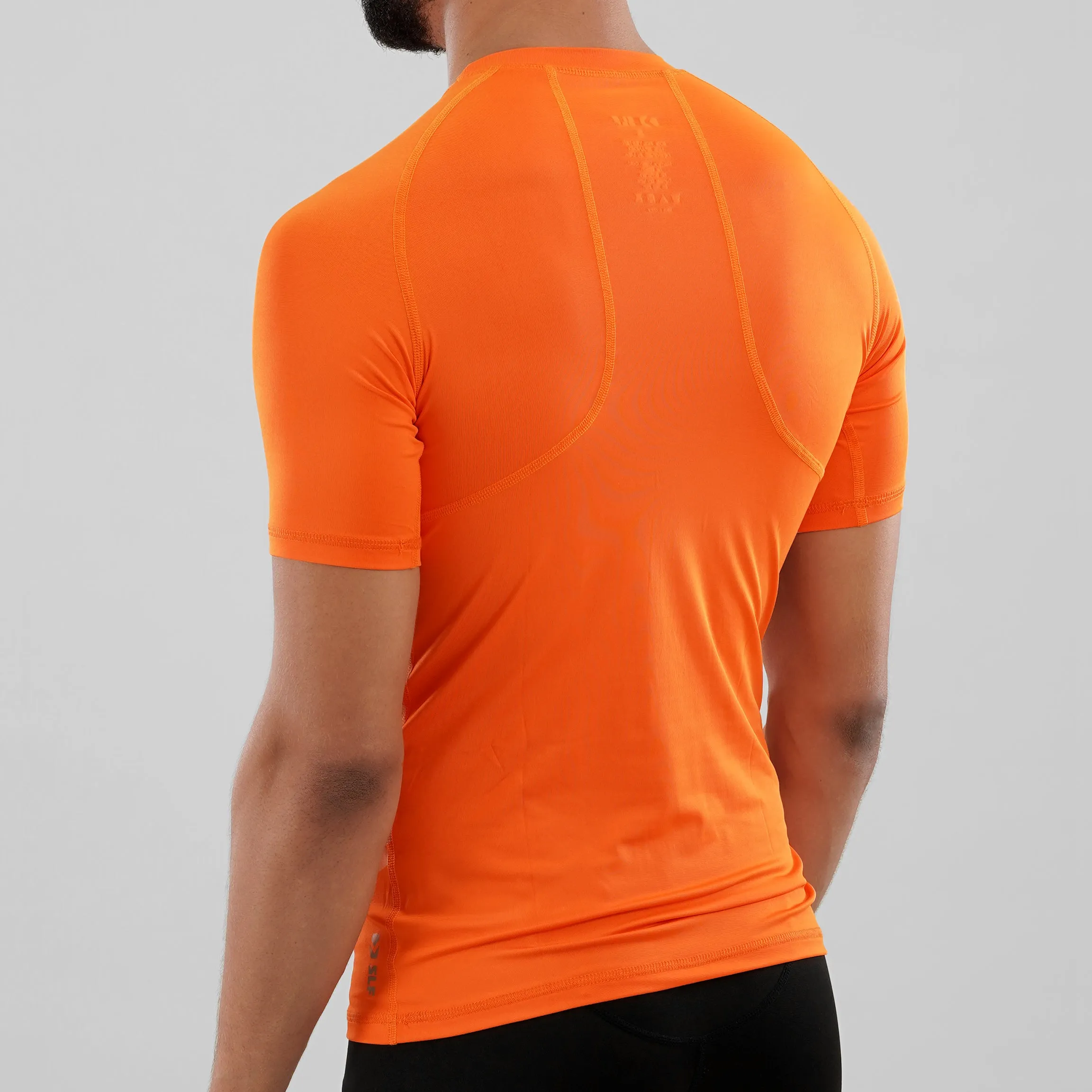 Hot Orange Compression Shirt