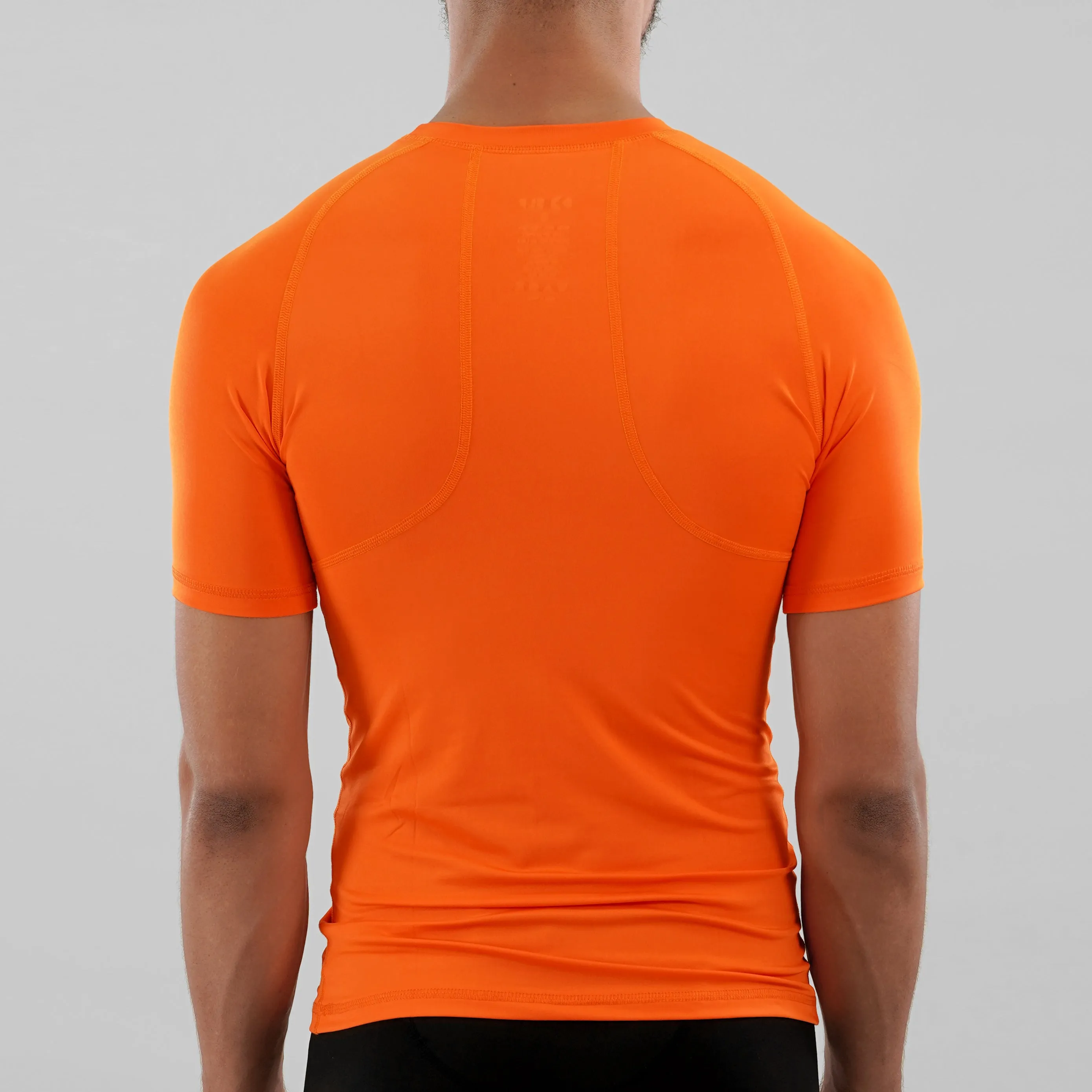 Hot Orange Compression Shirt