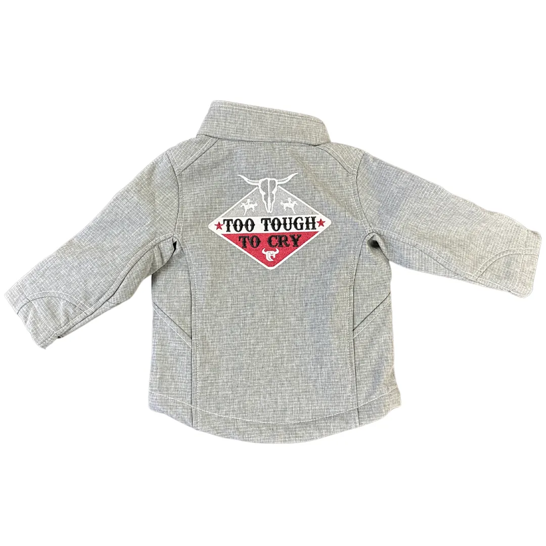 Infant Too Tough To Cry Softshell Jacket