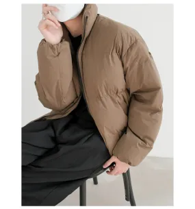 Insulated Jacket with Stand-Up Collar