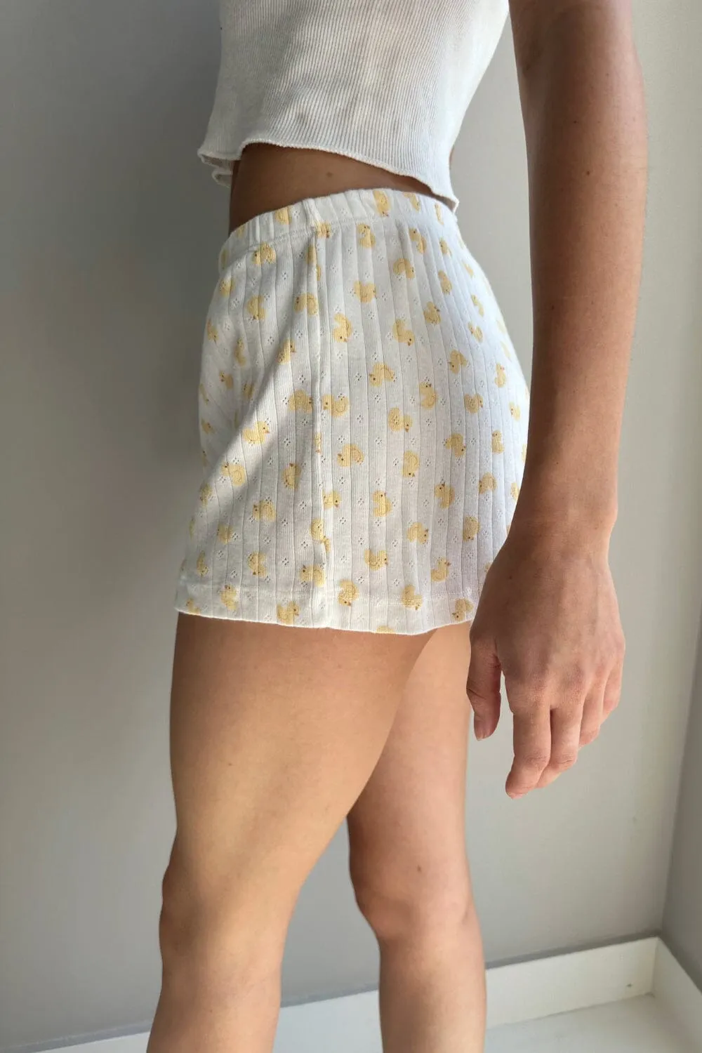 Keira Duck Eyelet Shorts