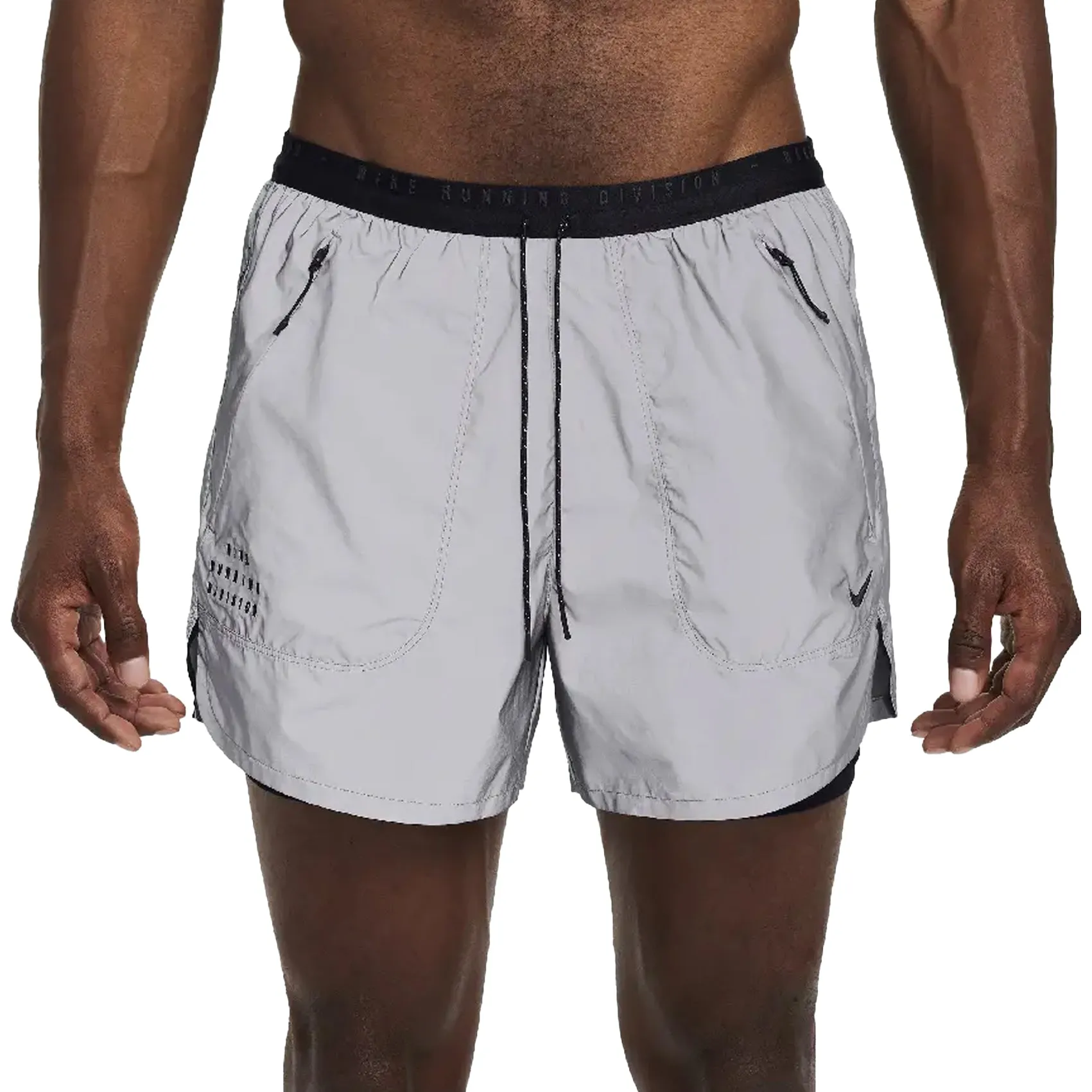 Mens Nike Dri-FIT ADV 4 Inch Reflective Running Shorts