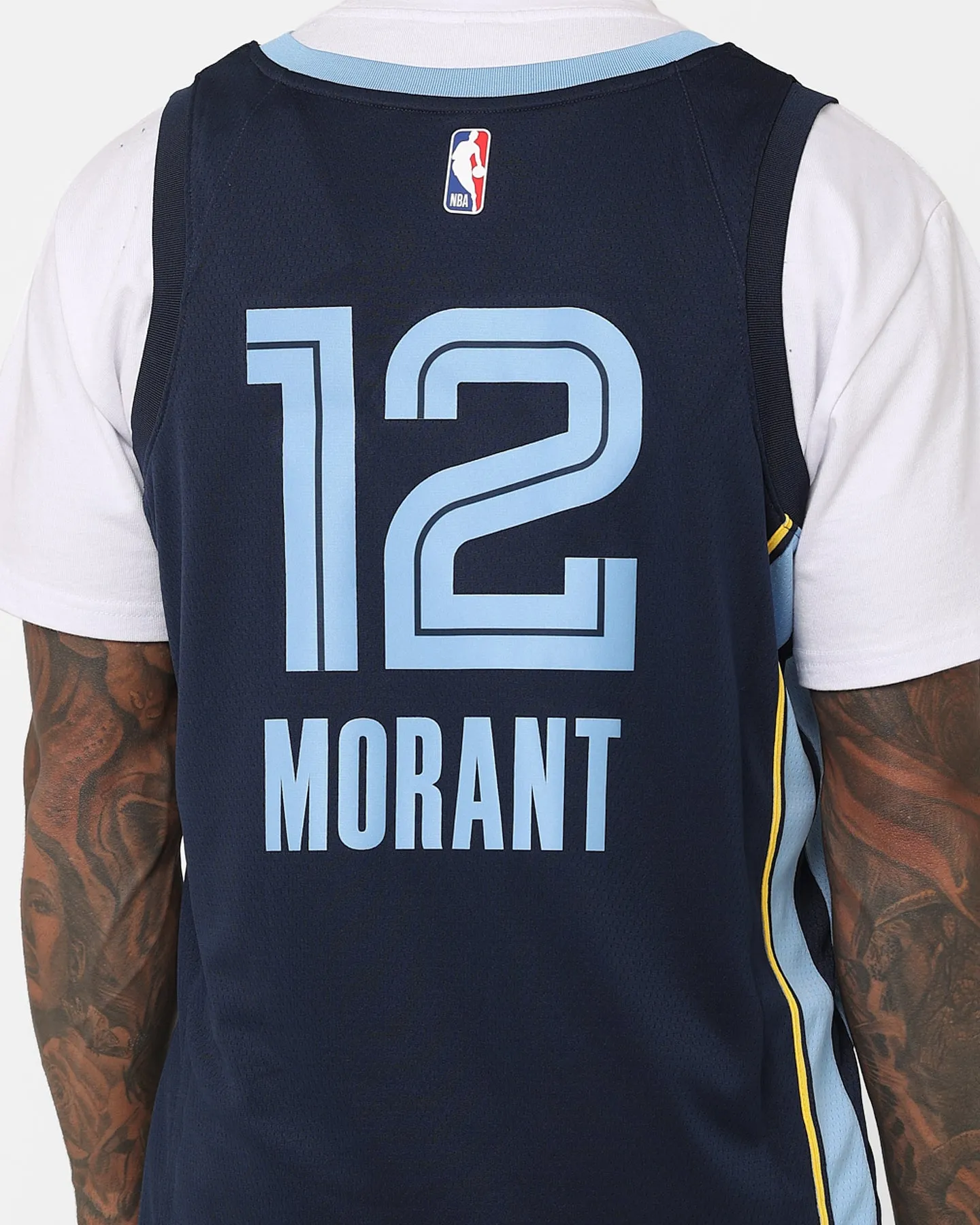 Nike Ja Morant Memphis Grizzlies '22 Icon Edition Dri-FIT NBA Swingman Jersey College Navy