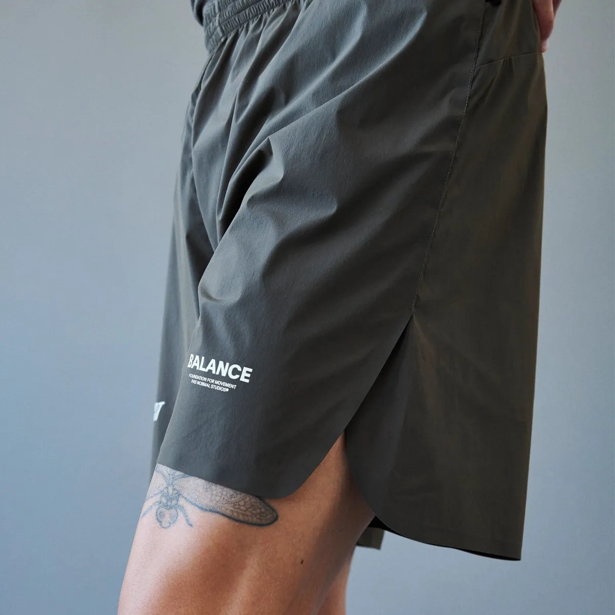 PAS NORMAL STUDIOS Balance Shorts - Dusty Brown