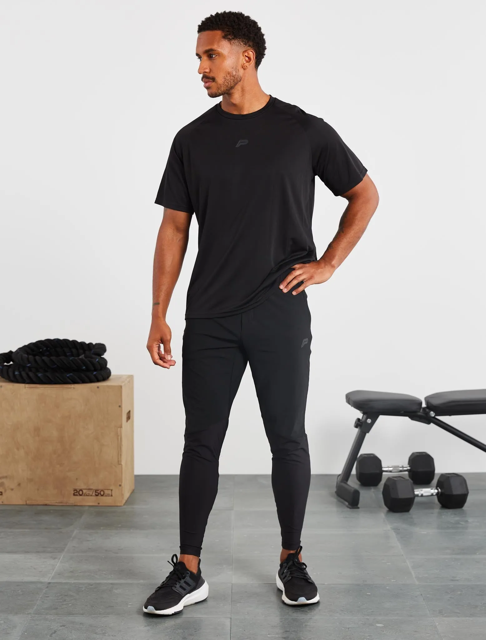 Relaxed Fit Training T-Shirt - Black