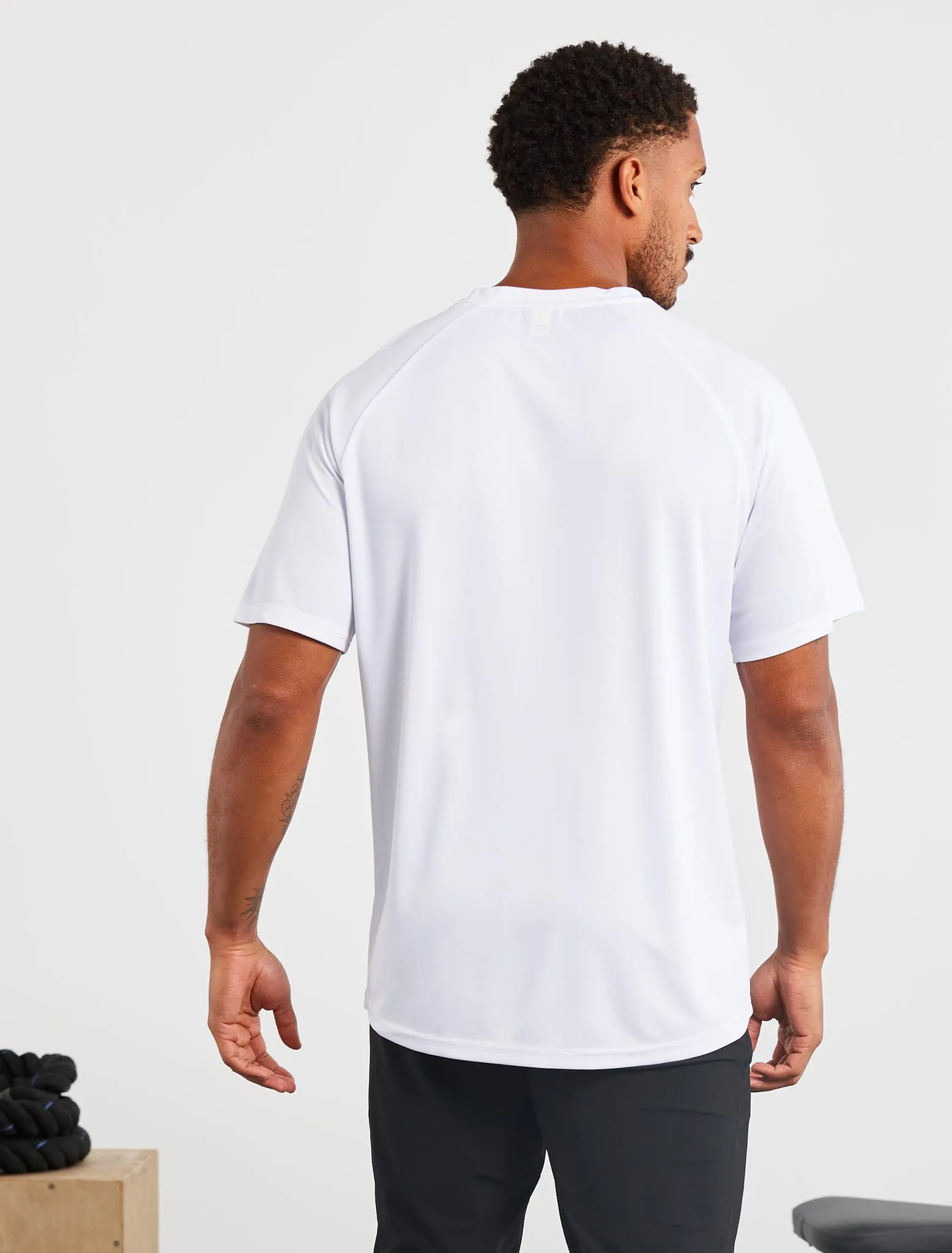 Relaxed Fit Training T-Shirt - White