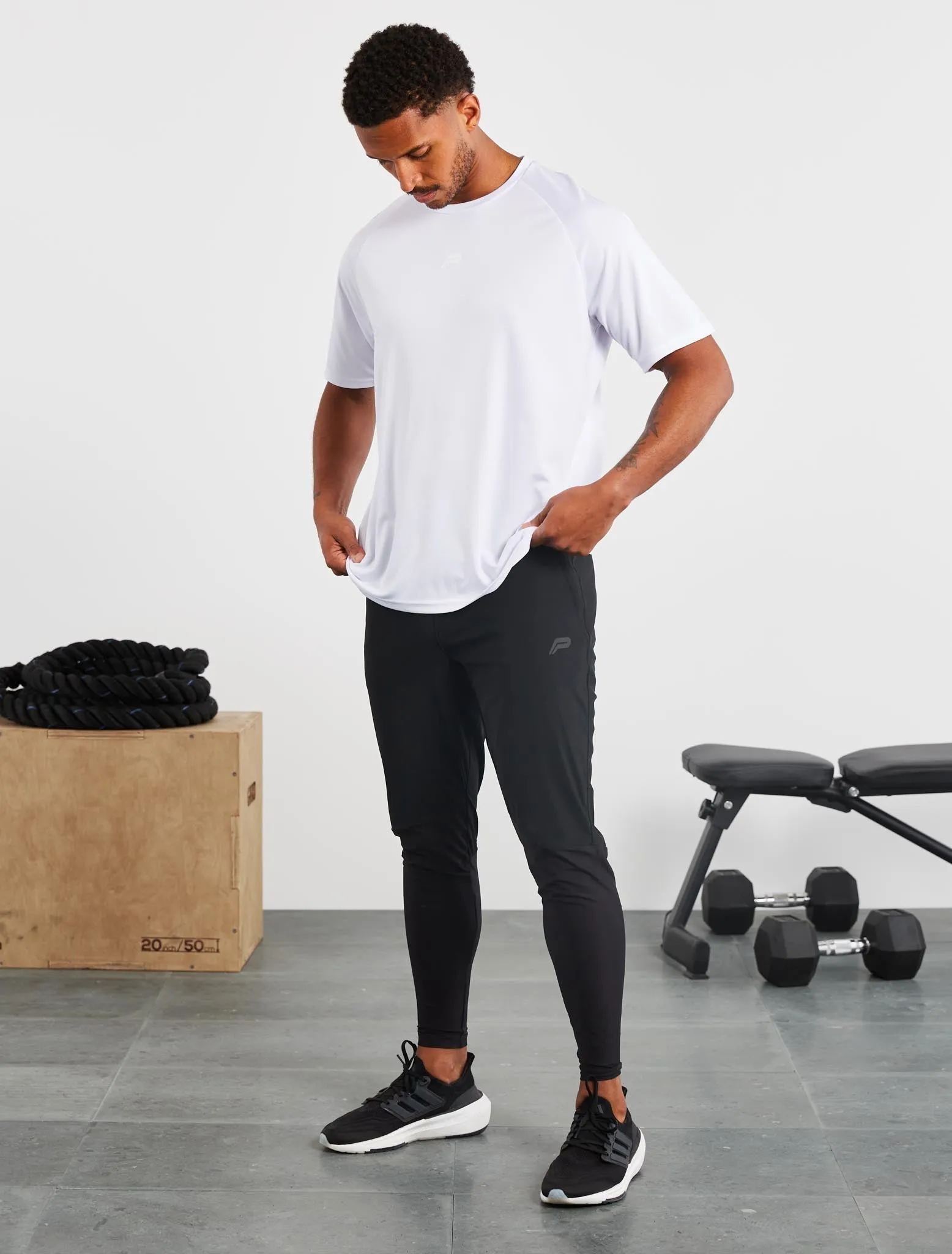 Relaxed Fit Training T-Shirt - White