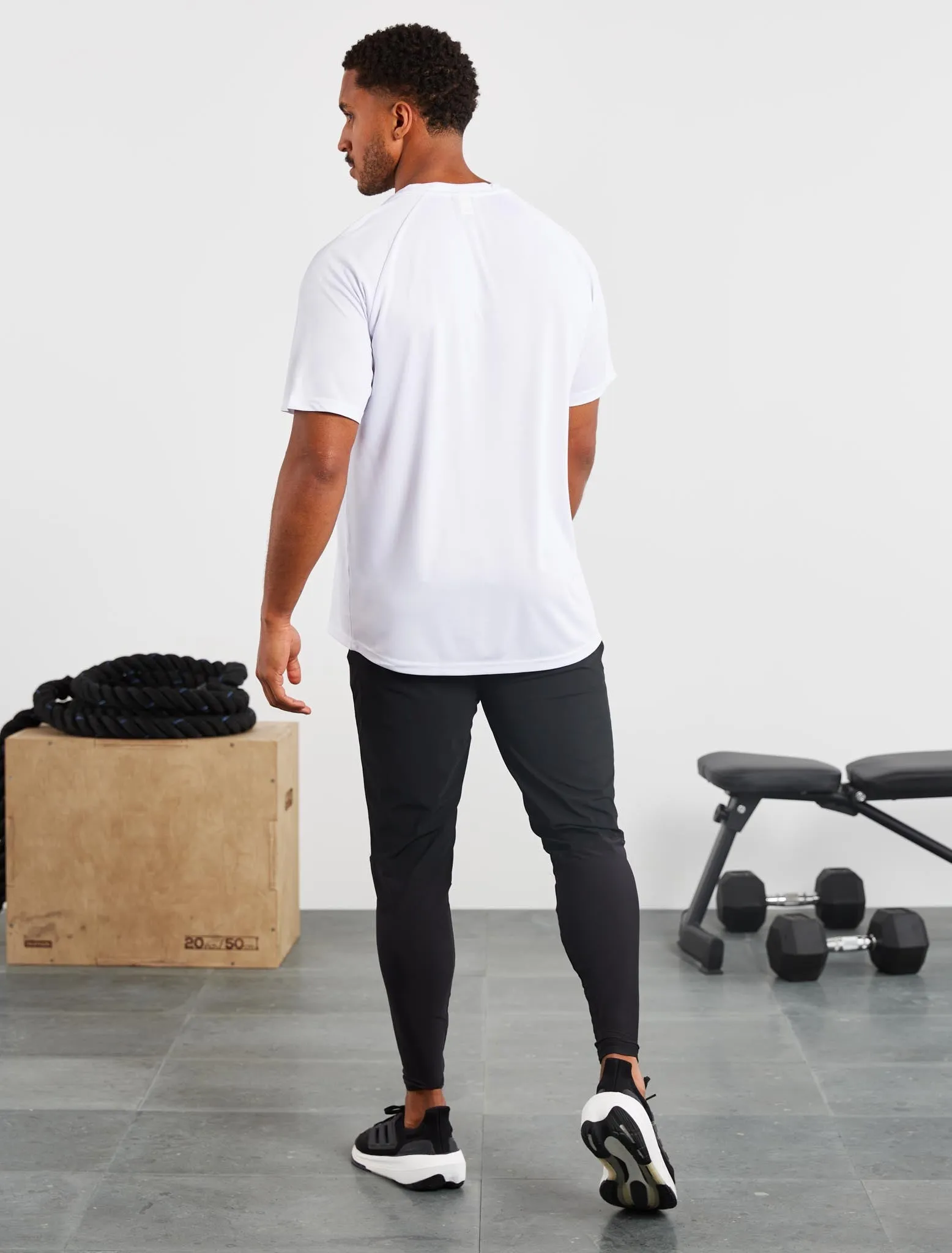 Relaxed Fit Training T-Shirt - White