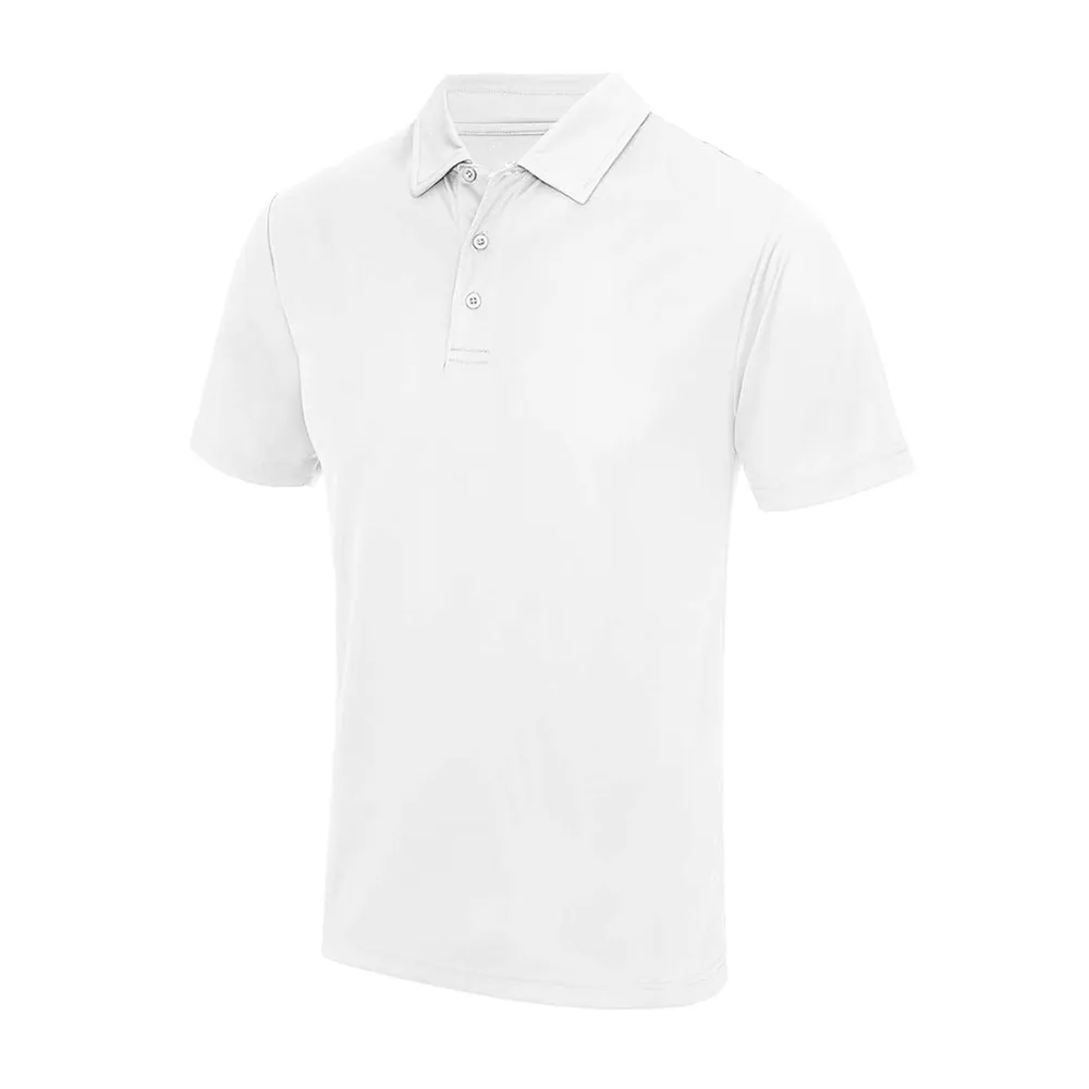 Sale item - Polyester polo shirt (ex samples) - White