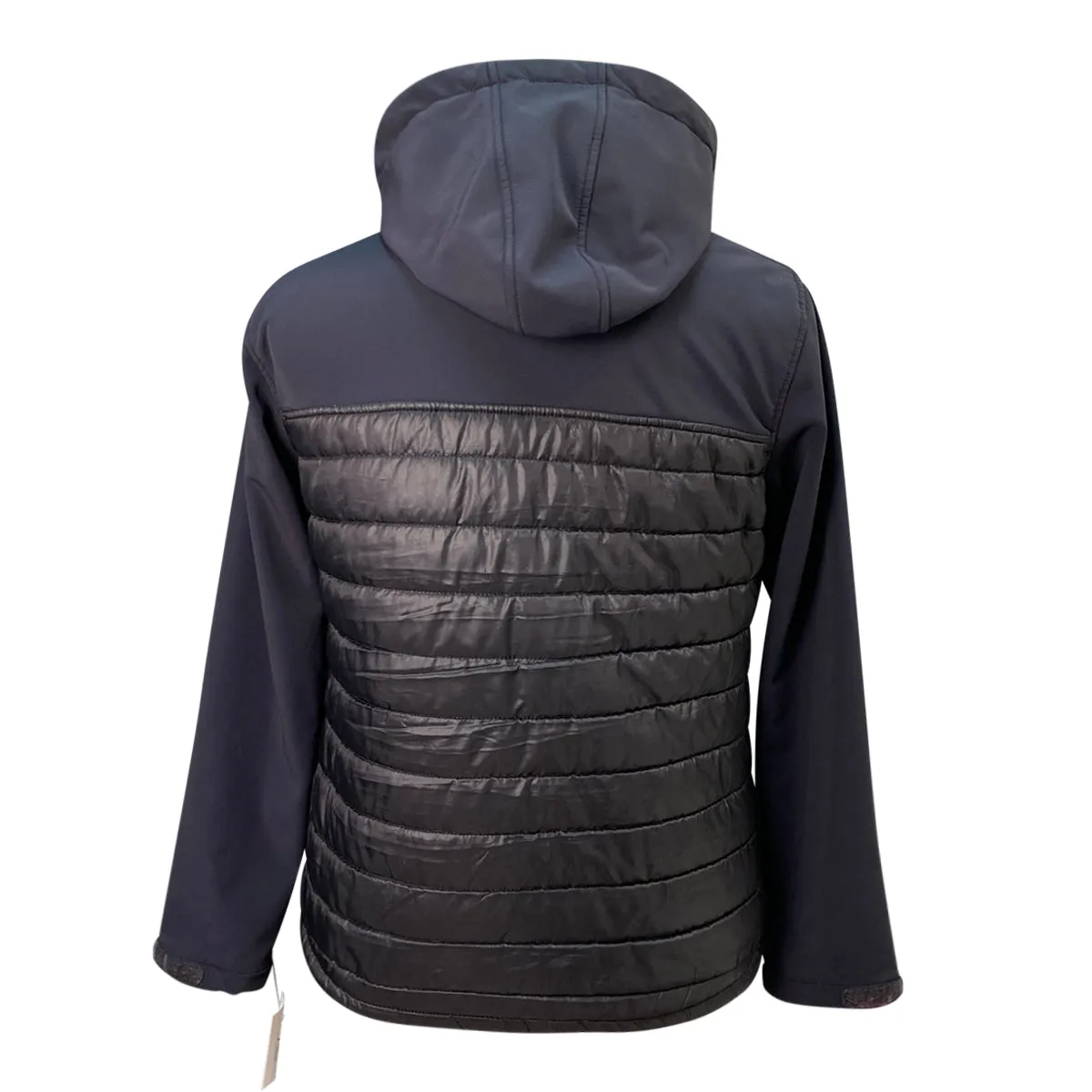 SmartPak Piper 'Softshell' Puffer Jacket in Black - Women's Large