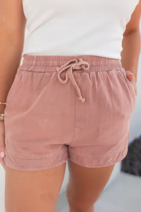 The Karmen Acid Wash Shorts