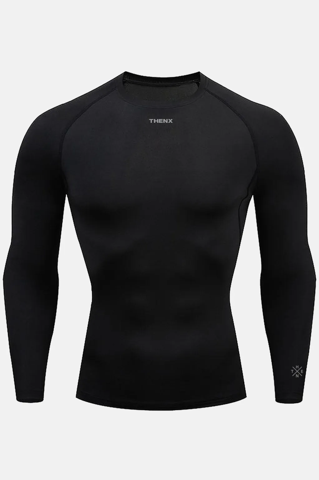 Thenx Long Sleeve Compression Tee - Black