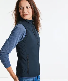 Women's softshell gilet