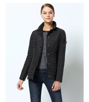 Women's Spring Windproof Quilted Short Jacket